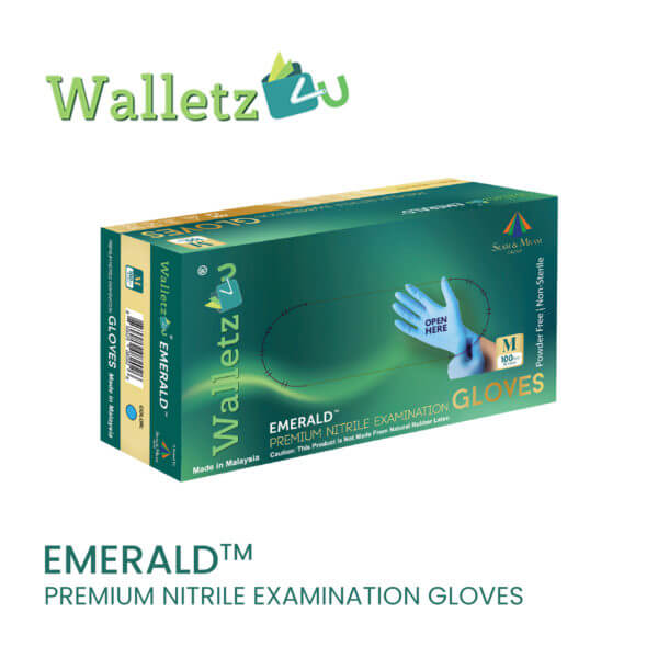EMERALD™ Premium Nitrile Examination Gloves – 1 Pallet 1,200 Boxes – 120,000 Gloves - Image 2