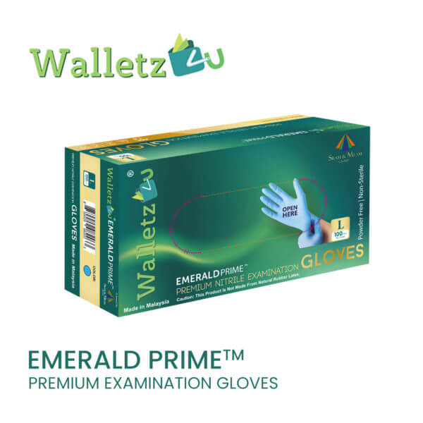 EMERALD™ PRIME Premium Nitrile Examination Gloves - Image 2