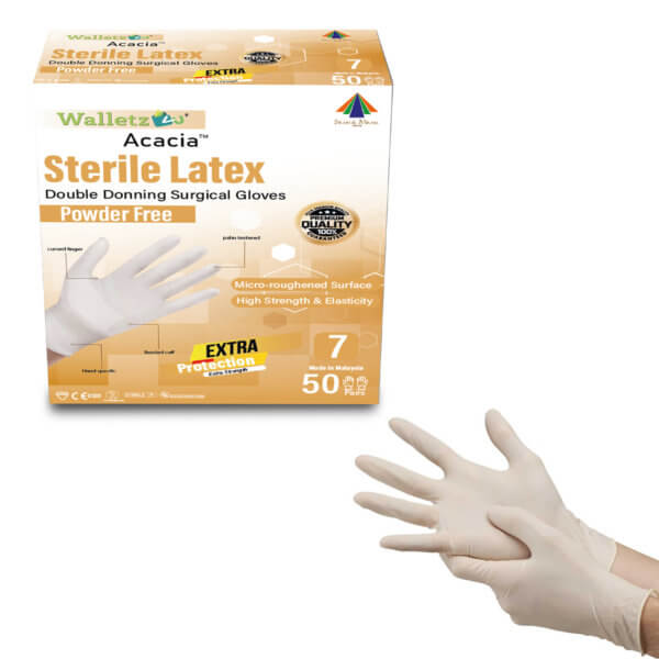 ACACIA™ Sterile Latex Surgical Gloves